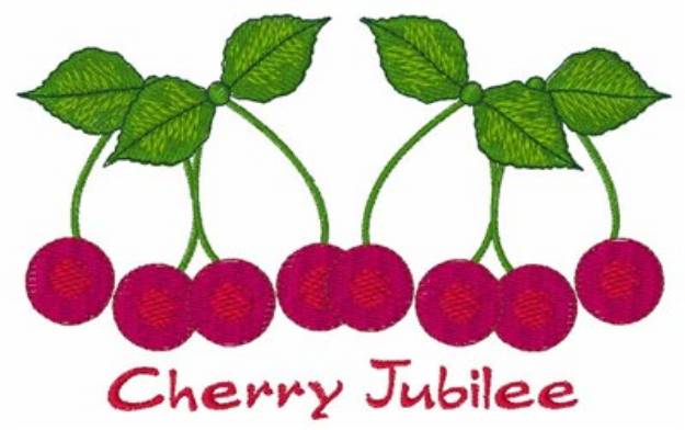 Picture of Cherry Jubilee Machine Embroidery Design