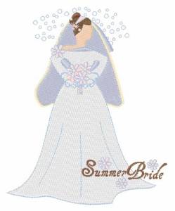 Picture of Summer Bride Machine Embroidery Design
