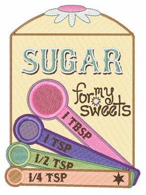 For My Sweets Machine Embroidery Design