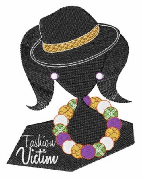 Picture of Fashion Victim Machine Embroidery Design