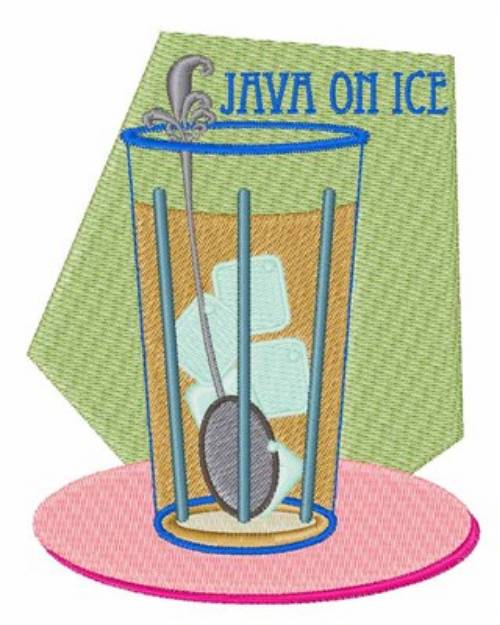 Picture of Java On Ice Machine Embroidery Design