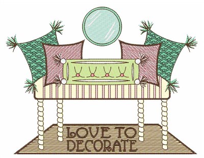 Love To Decorate Machine Embroidery Design
