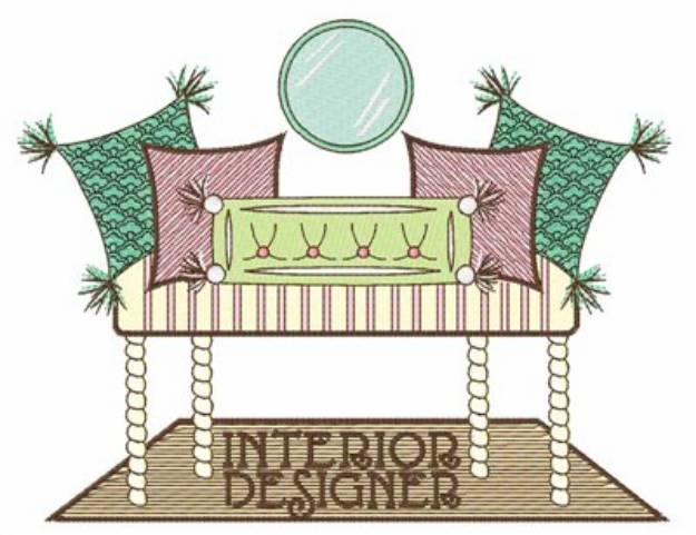 Picture of Interior Designer Machine Embroidery Design