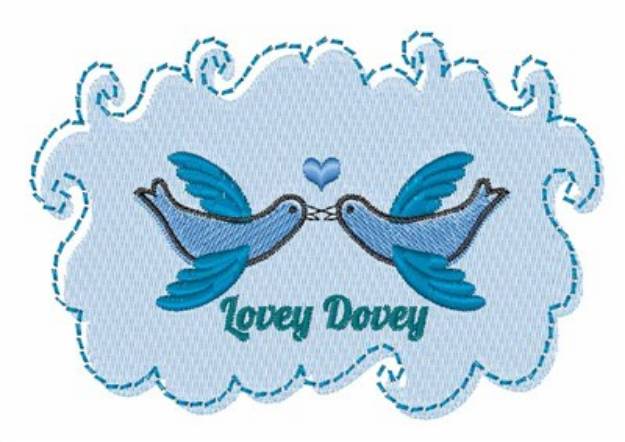 Picture of Lovey Dovey Machine Embroidery Design