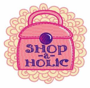Picture of Shop-a-Holic Machine Embroidery Design
