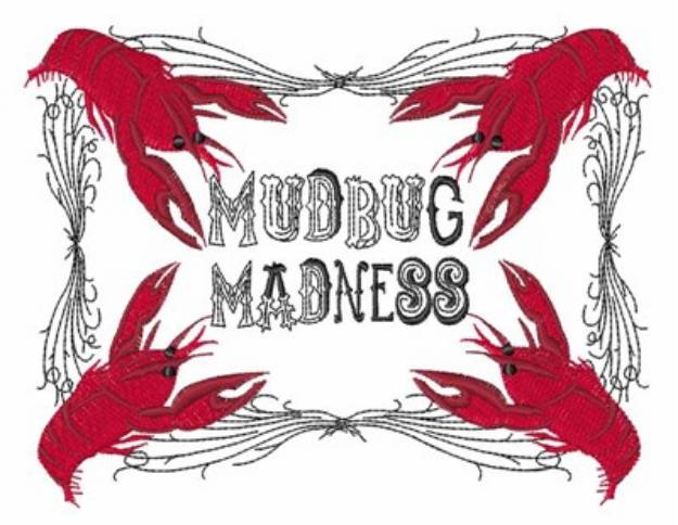 Picture of Mudbug Madness Machine Embroidery Design
