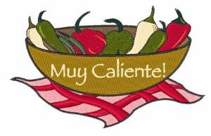 Picture of Muy Caliente Machine Embroidery Design