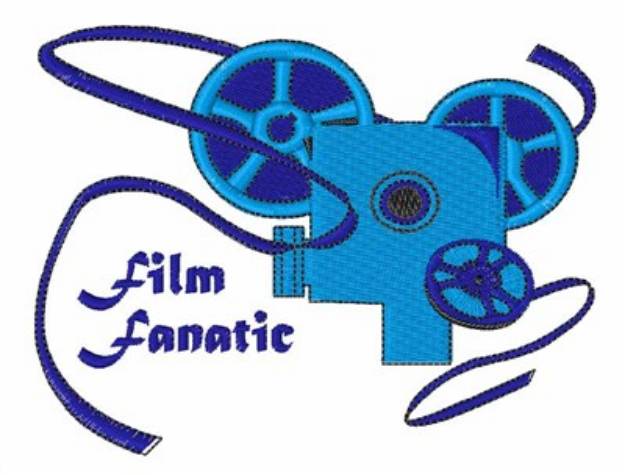 Picture of Film Fanatic Machine Embroidery Design