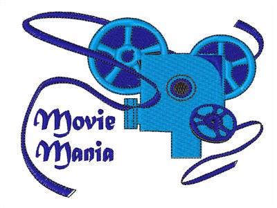 Movie Mania Machine Embroidery Design
