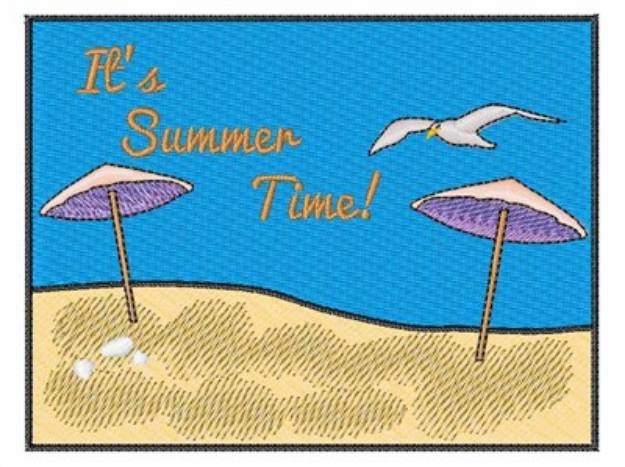 Picture of Its Summer Time Machine Embroidery Design