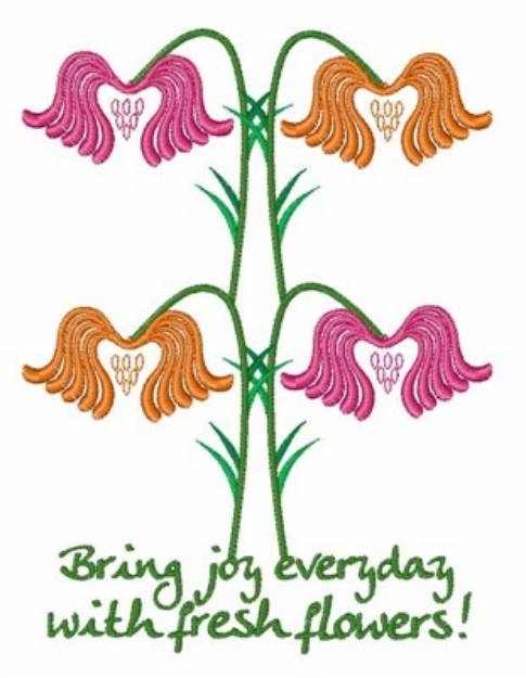 Picture of Bring Joy Everyday Machine Embroidery Design