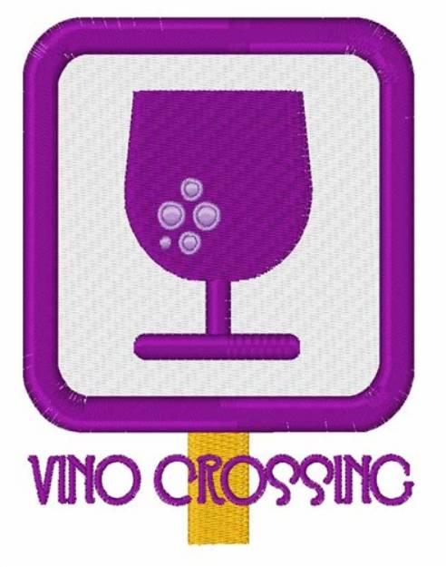 Picture of Vino Crossing Machine Embroidery Design