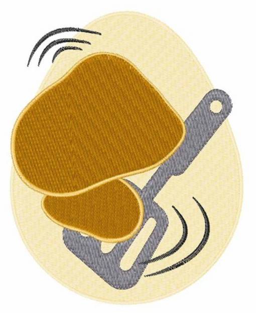 Picture of Cooking Pancakes Machine Embroidery Design