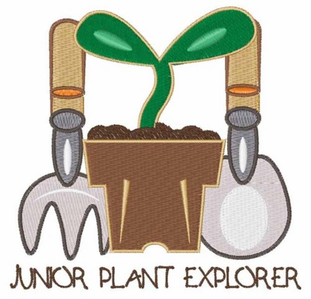 Picture of Junior Plant Explorer Machine Embroidery Design