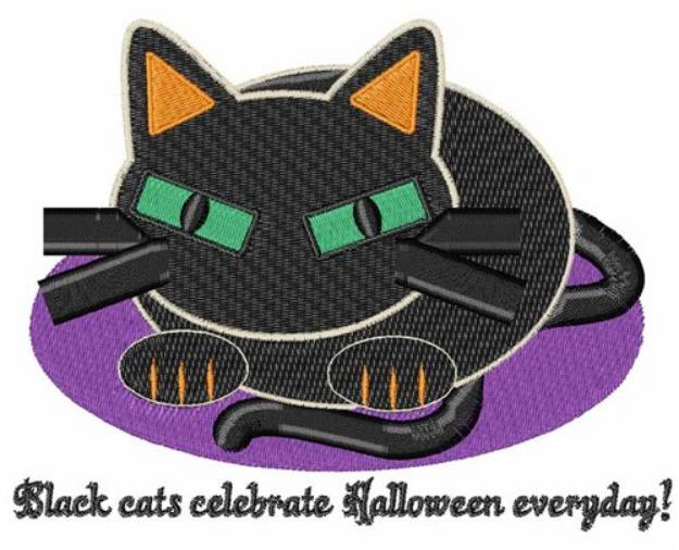 Picture of Halloween Every Day Machine Embroidery Design