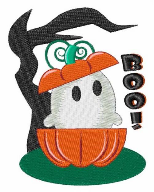 Picture of Boo Ghosty Machine Embroidery Design