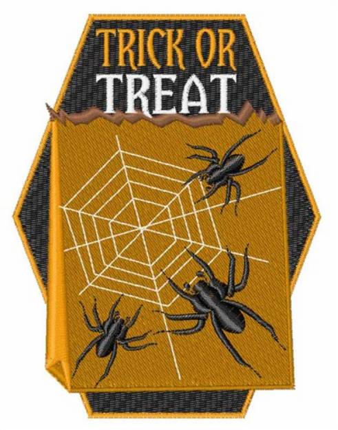 Picture of Trick or Treat Machine Embroidery Design