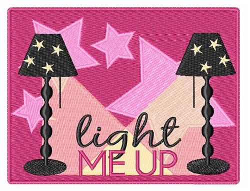 Light Me Up Machine Embroidery Design