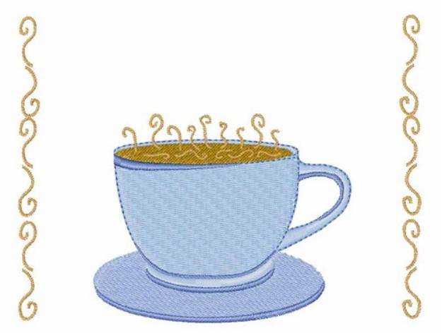 Picture of Coffee Time Machine Embroidery Design