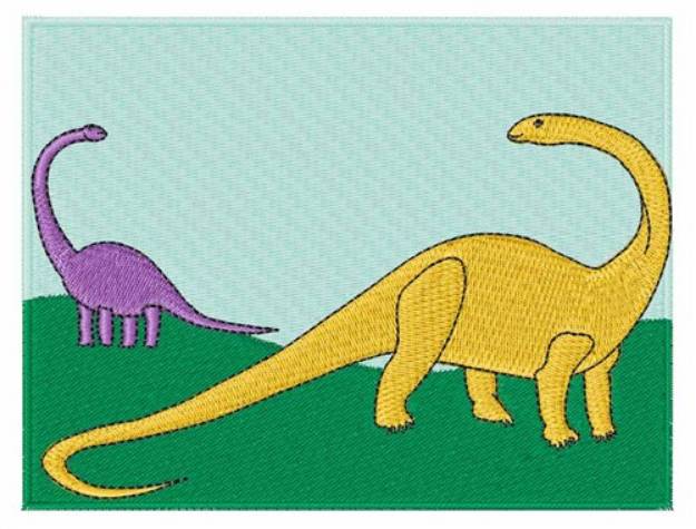 Picture of Dinos Machine Embroidery Design