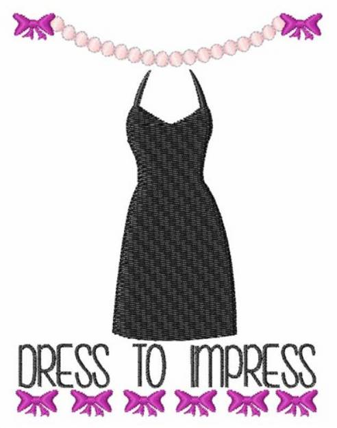 Picture of Dress to Impress Machine Embroidery Design