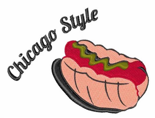 Picture of Chicago Style Machine Embroidery Design