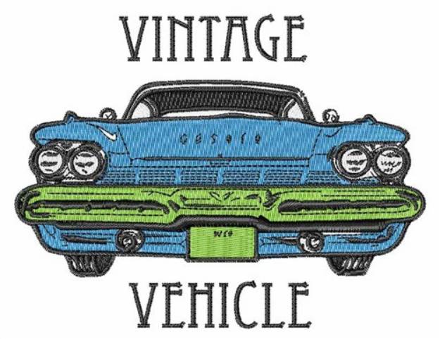 Picture of Vintage vehicle Machine Embroidery Design
