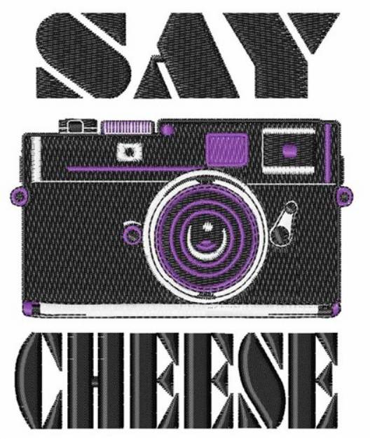 Picture of Say Cheese Machine Embroidery Design