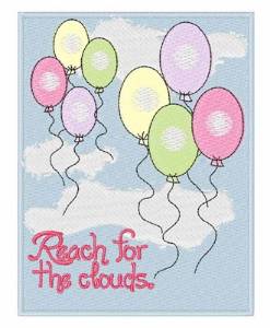 Picture of Cloud Reach Machine Embroidery Design