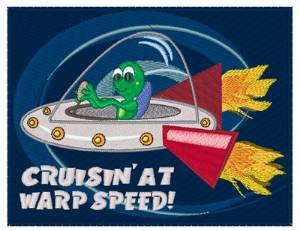 Picture of Warp Speed Machine Embroidery Design