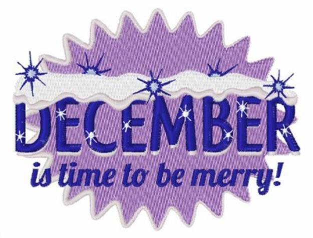 Picture of Merry December Machine Embroidery Design