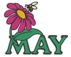 Picture of May Blossom Machine Embroidery Design