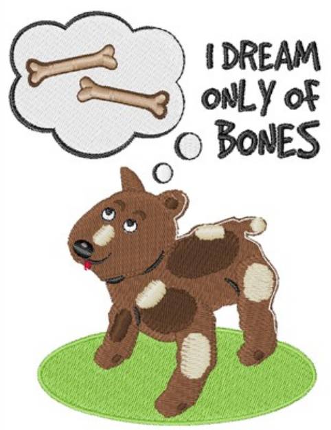 Picture of Bone Dream Machine Embroidery Design