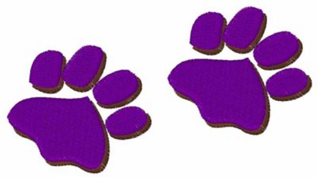 Picture of Dog Prints Machine Embroidery Design