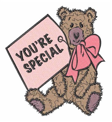 Youre Special Machine Embroidery Design