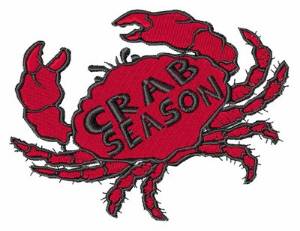 Picture of Crab Season Machine Embroidery Design