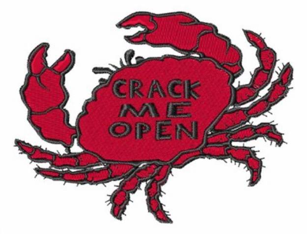 Picture of Crack Me Open Machine Embroidery Design