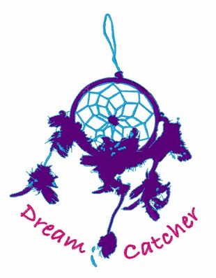 Dream Catcher Machine Embroidery Design