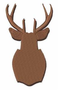 Picture of Hunting Trophy Silhouette Machine Embroidery Design