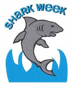 Picture of Shark Week Machine Embroidery Design