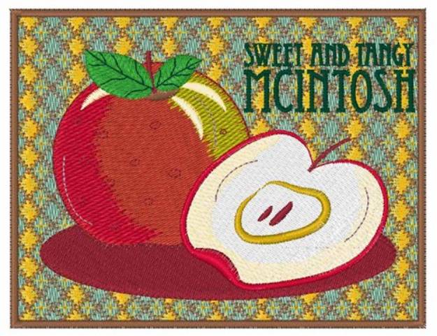 Picture of Sweet and Tangy Machine Embroidery Design