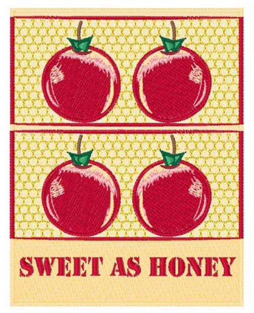 Picture of Sweet As Honey Machine Embroidery Design