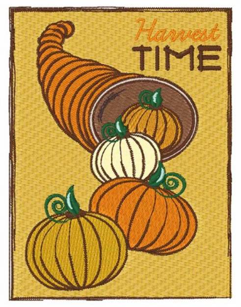 Picture of Harvest Time Machine Embroidery Design