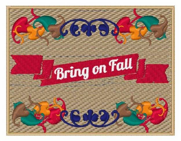 Picture of Bring on Fall Machine Embroidery Design