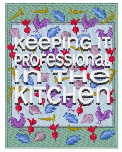 Keep it Professional Machine Embroidery Design