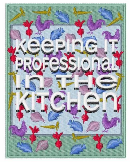 Picture of Keep it Professional Machine Embroidery Design