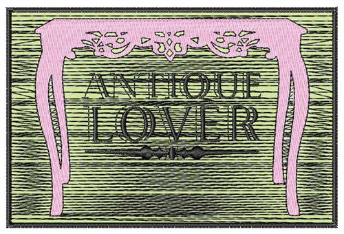 Antique Lover Machine Embroidery Design