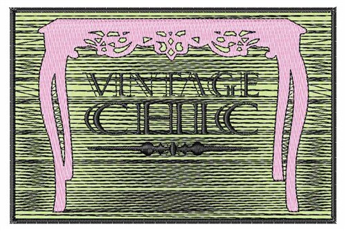 Vintage Chic Machine Embroidery Design