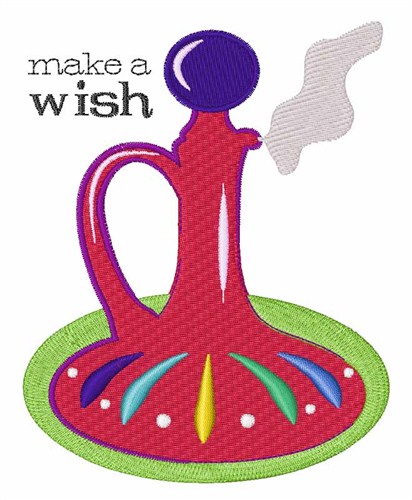 Make a Wish Machine Embroidery Design