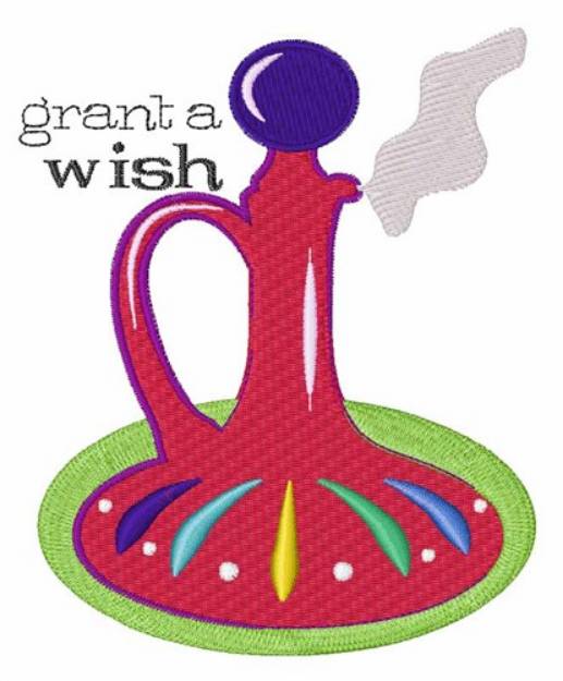 Picture of Grant a Wish Machine Embroidery Design